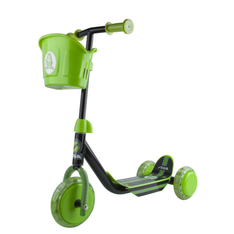 #3 - Løbehjul Mini Kids 3W, grøn