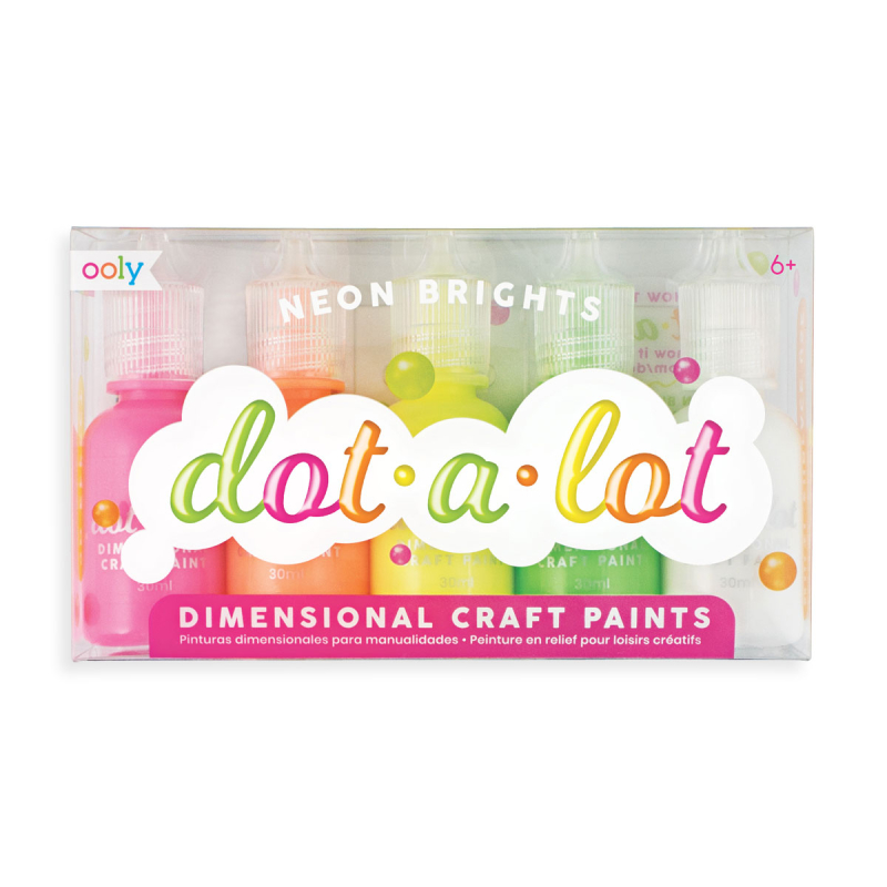 #3 - Dot-a-lot maling, neon