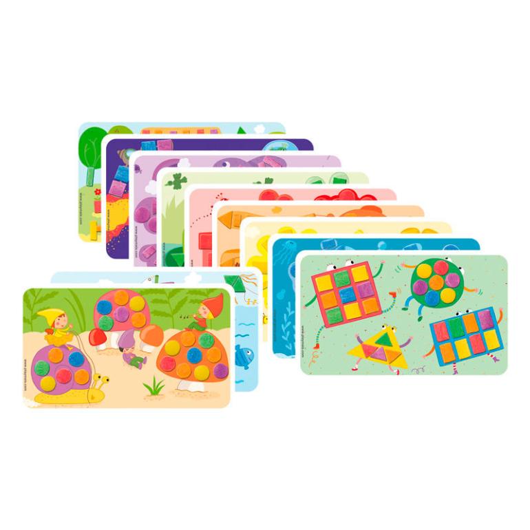 PlayMais, Fun to learn, Form og farver. Lær former og farver med PlayMais