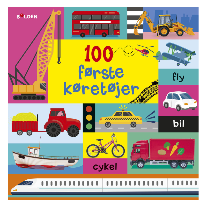 Image of 100 første køretøjer, børnebog (2050005)