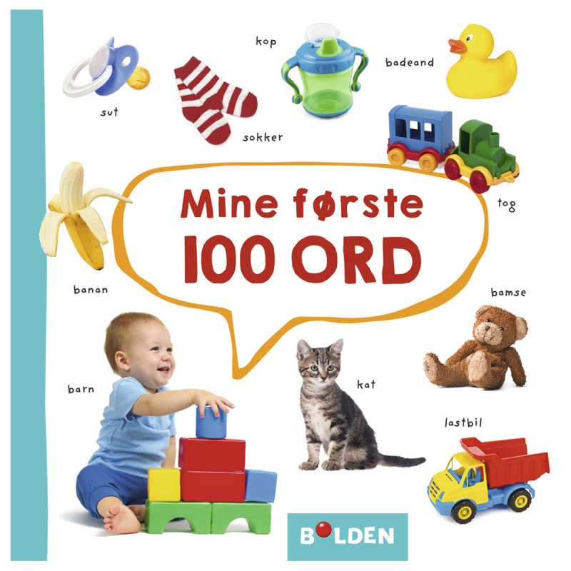 Image of Mine 100 første ord, børnebog (2081002)
