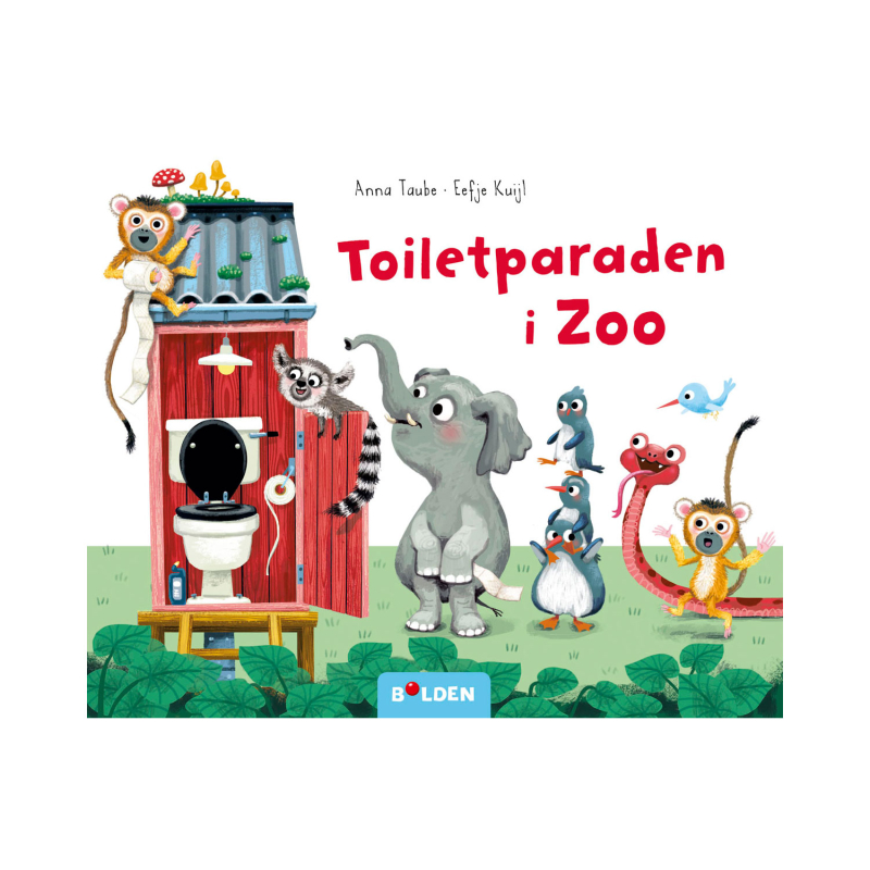Billede af Toiletparaden i Zoo, børnebog
