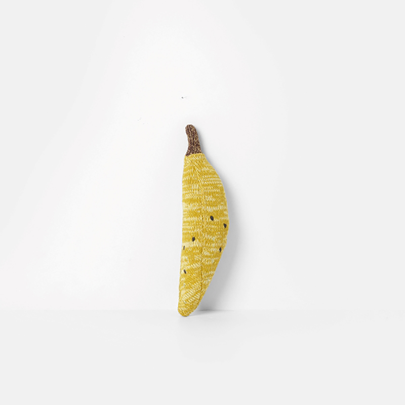 Ferm Living rangle strikket banan