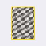 Ferm Living Stripe Quilted Blanket Gul