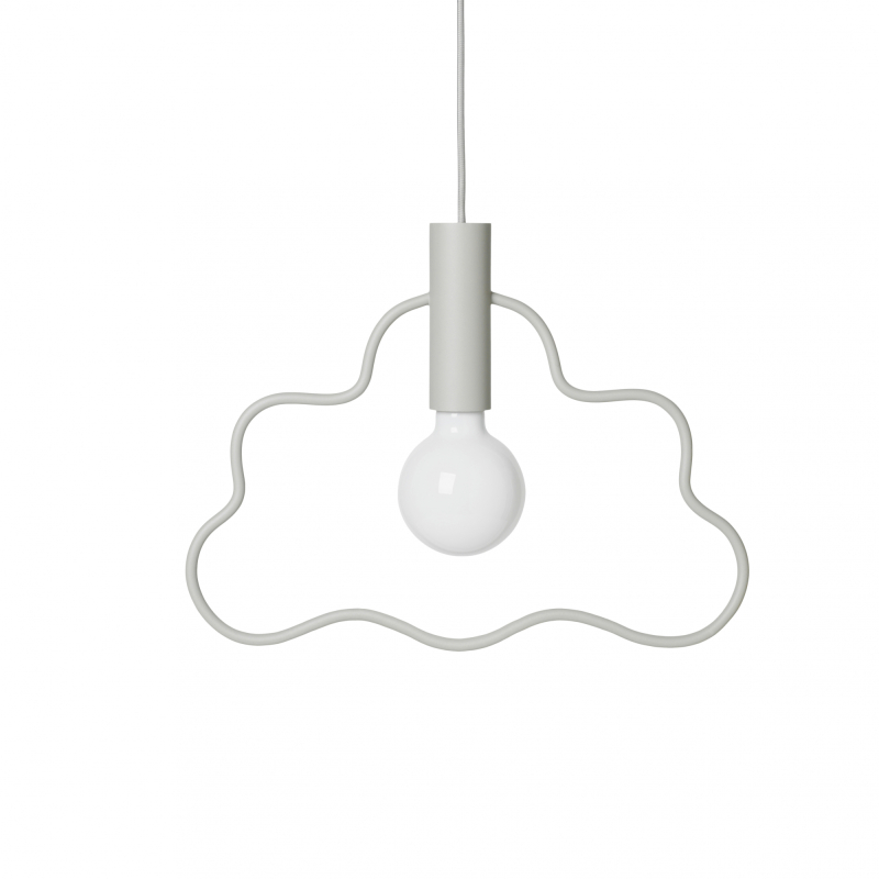 Image of ferm LIVING - Cloud pendant - Light grey (2303345)