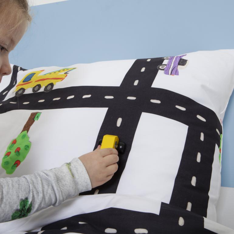 Snurk sengetøj til børn i smukke 3D print - www.ditvaerekse.dk