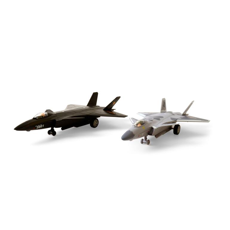 Jetjager - legetøjsfly med lyd lys -Køb her