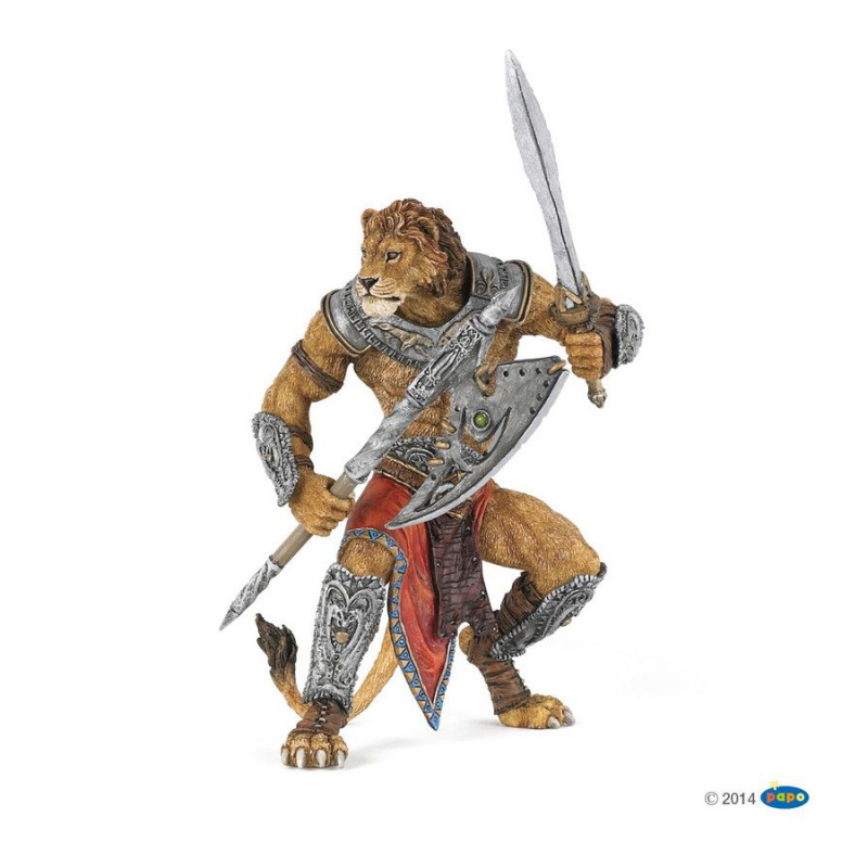 6: Papo - Løve mutant - fantasy figur