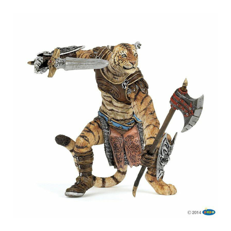 4: Papo - Tiger mutant - fantasy figur