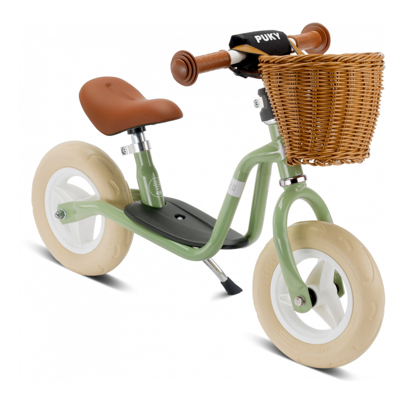 Løbecykel LRM, Classic, retro grøn