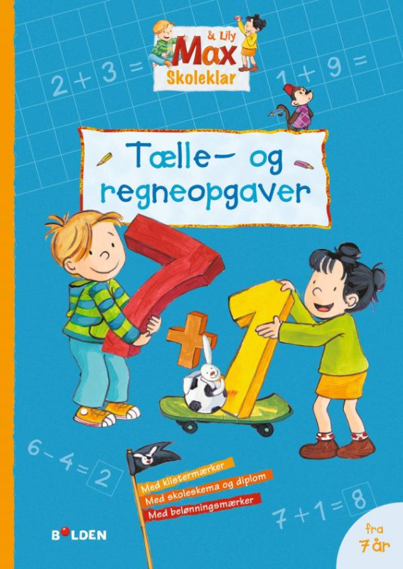 Image of Tælle og regneopgaver - Skoleklar Max (2592592)