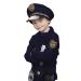 Politibetjent kostume med 5 dele - 5 - 6 år barn