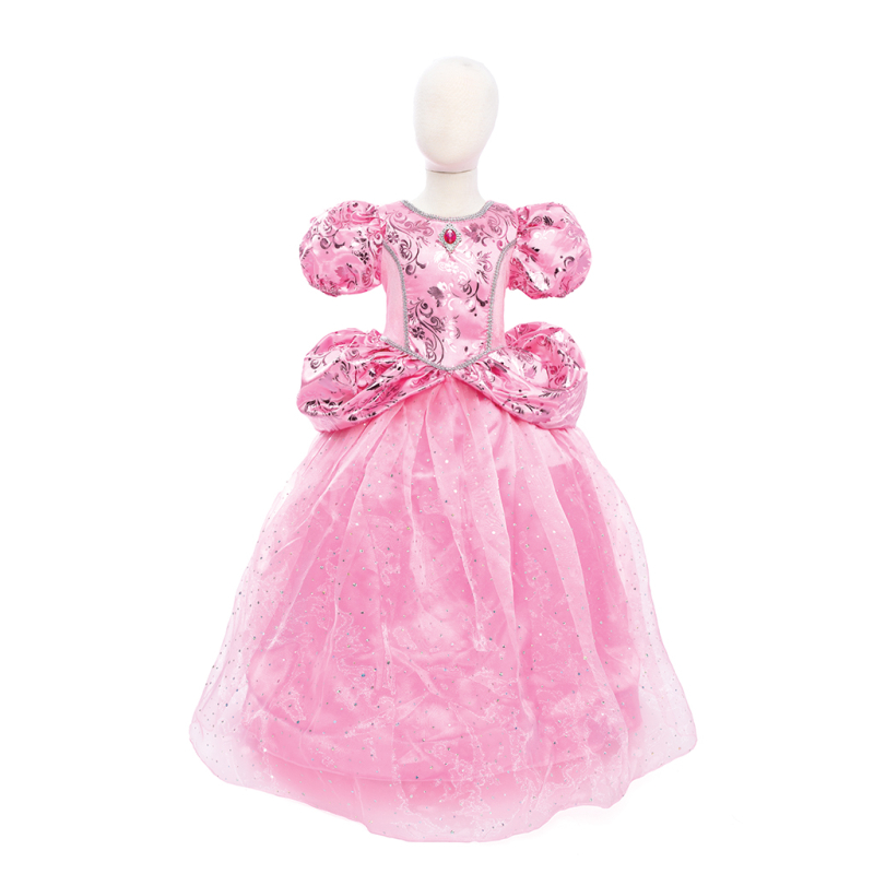 Royal Pretty Prinsesse kjole, Pink - 3 - 4 år - GP