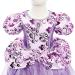 Royal Pretty Prinsesse kjole, Lilla - 5 - 6 år - GP detail