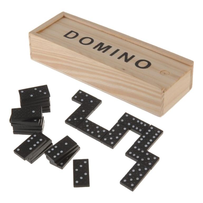 Domino i trææske