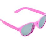 Solbrille pink m. grå glas