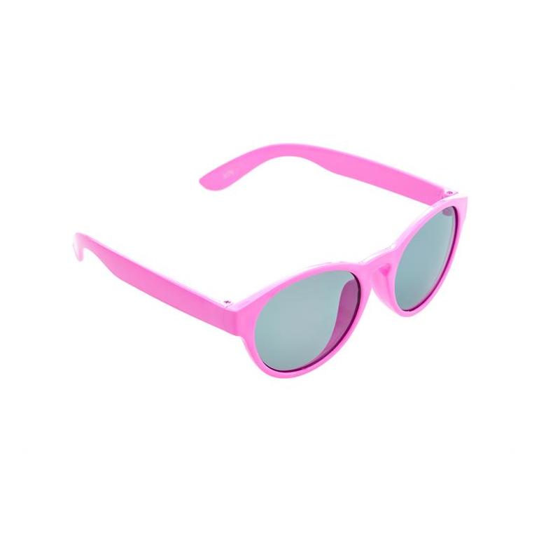 Solbrille pink m. grå glas