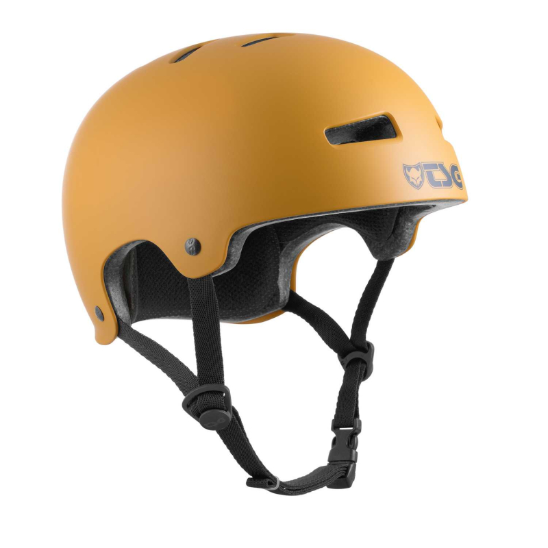 Billede af TSG Evolution Skate Helmet Satin Yellow Ochre str. 54-56 cm