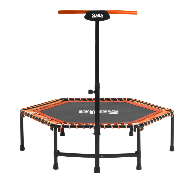 Billede af Fitness trampolin med håndtag, orange Salta