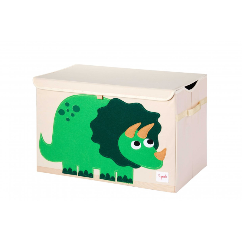Billede af 3 Sprouts Opbevaringskasse med låg, Dinosaur