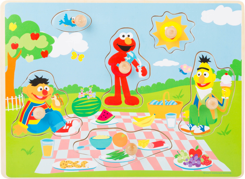 small foot Puslespil Picnictur, SESAME STREET
