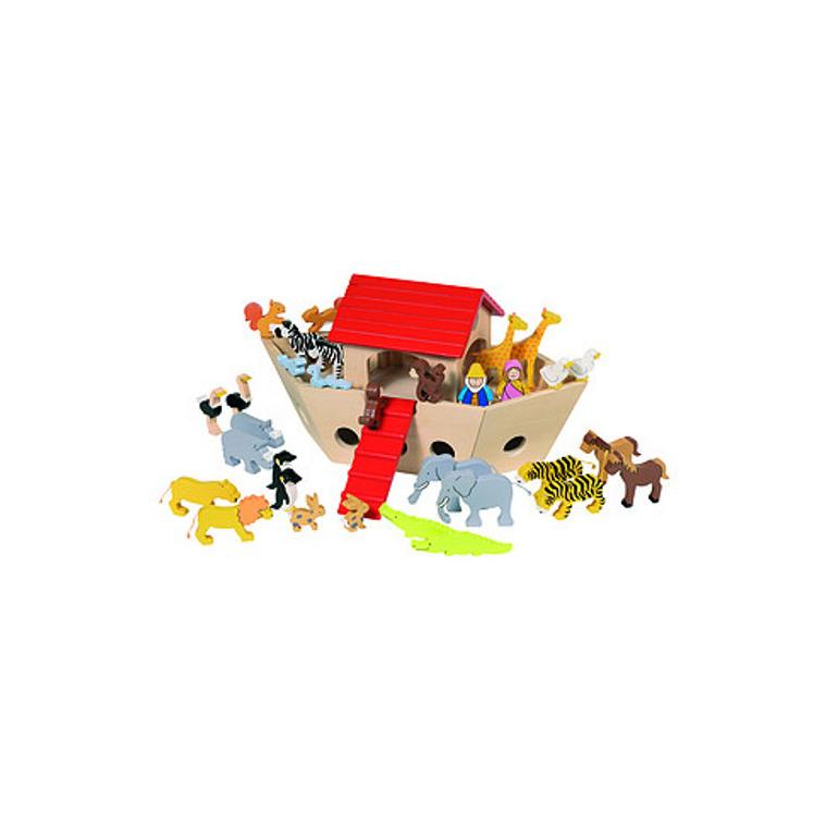 Noahs ark - Skønt træ legetøj